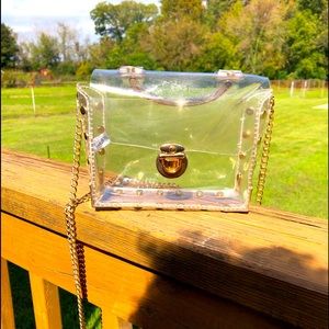 CLEAR CROSSBODY BAG